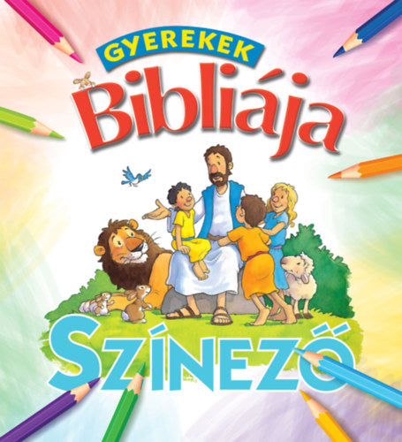 Gyerekek Bibliája Színező borító