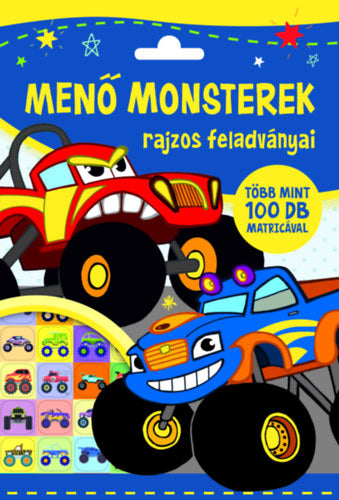 Menő monsterek rajzos feladványai - 