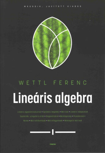 Lineáris algebra - Wettl Ferenc
