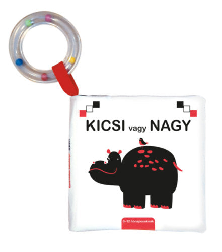 Kontrasztos babakönyv - Kicsi vagy nagy - 