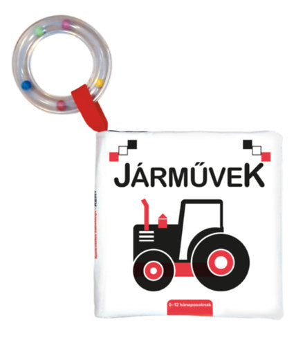 Kontrasztos babakönyv - Járművek - 