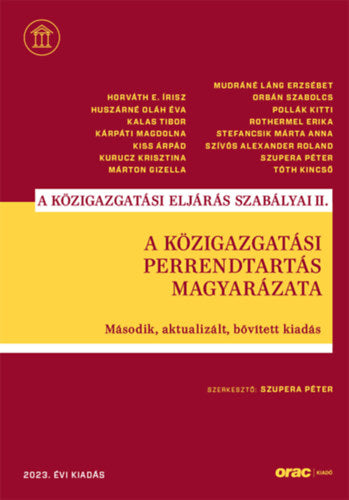 A közigazgatási perrendtartás magyarázata - 