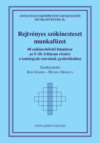 Rejtvényes szókincsteszt munkafüzet - 