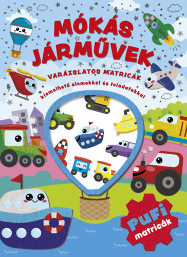 Varázslatos matricák - Mókás járművek - 
