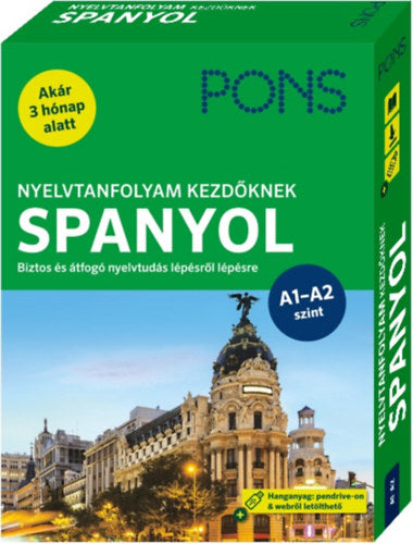 PONS Nyelvtanfolyam kezdőknek - Spanyol (könyv+pendrive+online) - Margareta Görrissen, Männlein, Gudrun, Ivorra, Evalloret