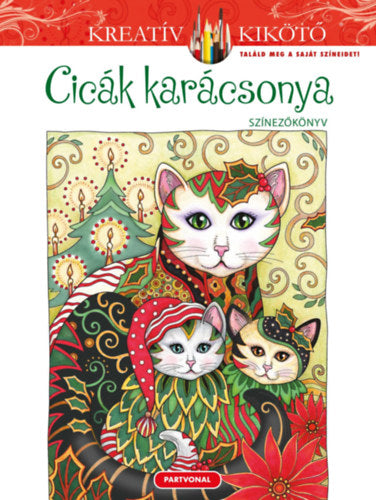 Cicák Karácsonya - Színezőkönyv - Sarnat Marjorie