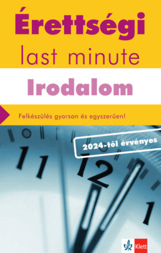 Érettségi Last minute - Irodalom - Diószegi Endre