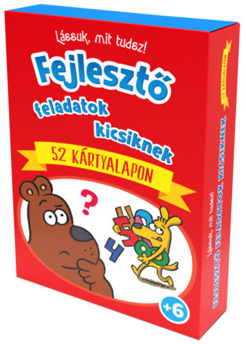 Lássuk, mit tudsz - Fejlesztő feladatok kicsiknek - 