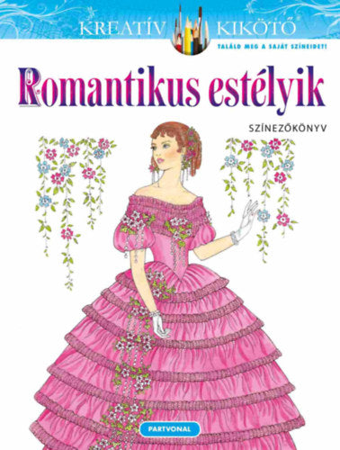 Romantikus estélyik - Színezőkönyv - Ming-Ju Sun