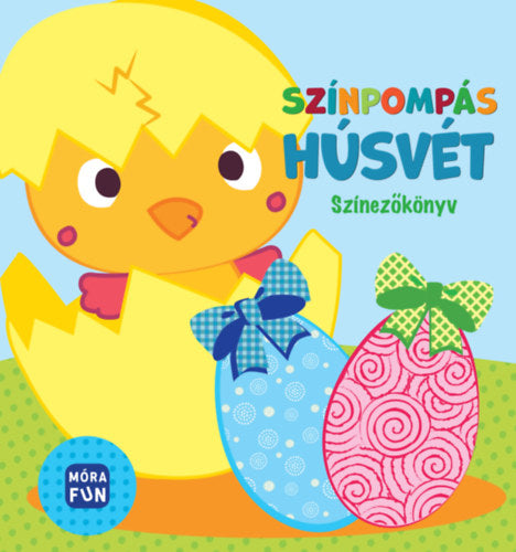Színpompás húsvét - Színezőkönyv - 