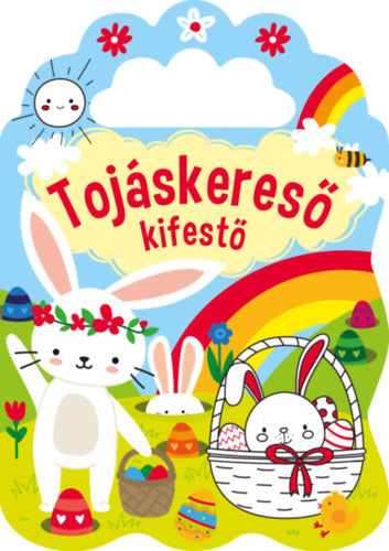 Tojáskereső kifestő - 