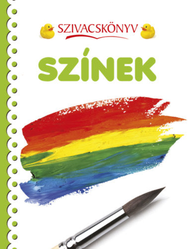 Szivacskönyv - Színek - 