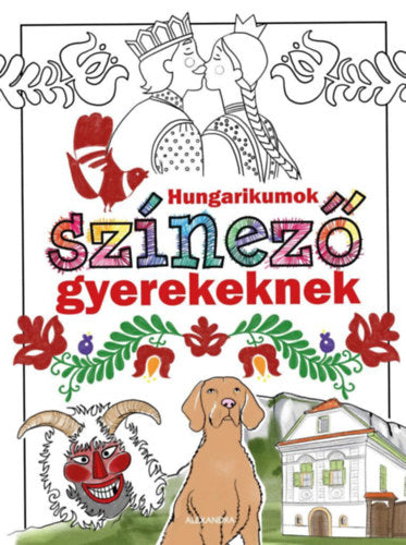 Hungarikumok színező gyerekeknek - 