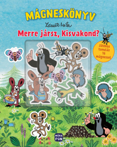Merre jársz Kisvakond? - Mágneskönyv - 