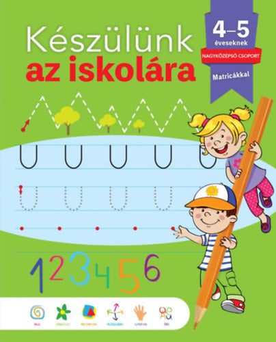 Készülünk az iskolára - 4-5 éveseknek - García, Maríaluisa