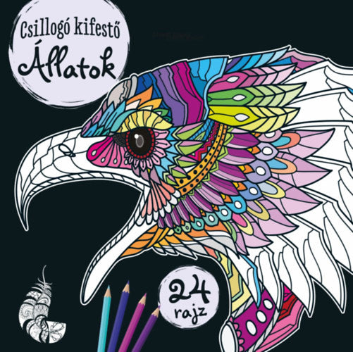 Csillogó kifestő - Állatok - 