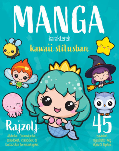 Manga karakterek kawaii stílusban - 