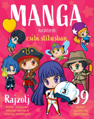 Manga karakterek csibi stílusban - 