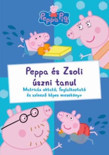 Peppa malac - Peppa és Zsoli úszni tanul - 