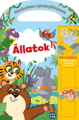Hordozható rejtvénykönyvem - Állatok - 