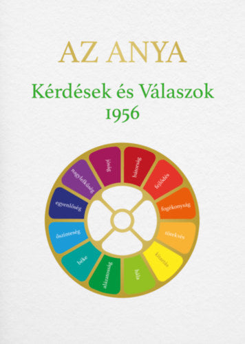 Kérdések és Válaszok 1956 - Alfassa, Mirra
