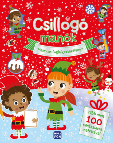 Csillogó manók  - Matricás foglalkoztatókönyv - 
