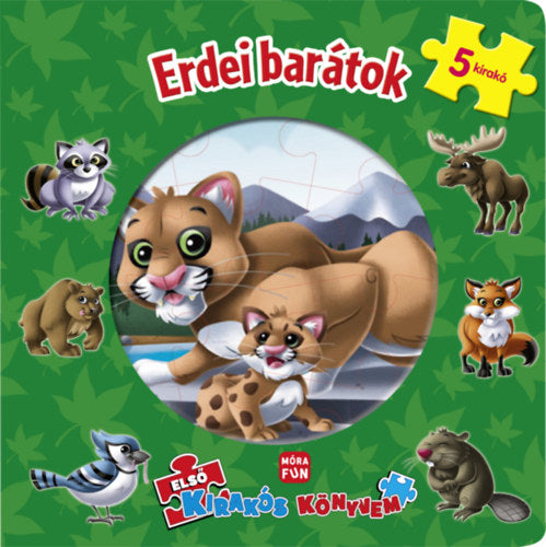 Első kirakós könyvem - Erdei barátok - 