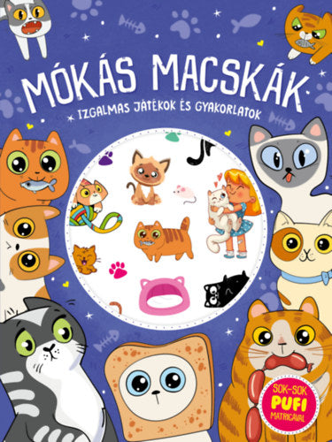 Mókás macskák - Izgalmas játékok és gyakorlatok - 