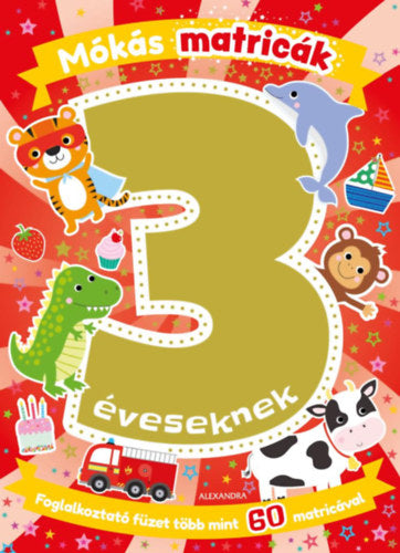 Mókás matricák 3 éveseknek - 
