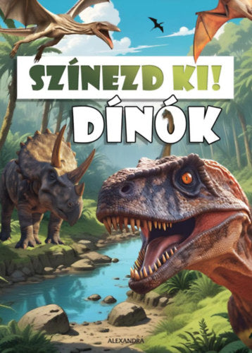 Színezd ki! - Dinók - 