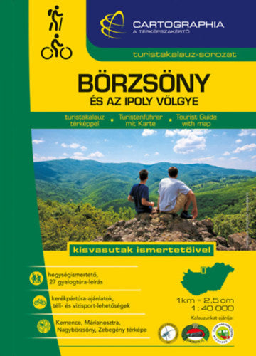 Börzsöny és az Ipoly völgye turistakalauz - 1:40 000 - 