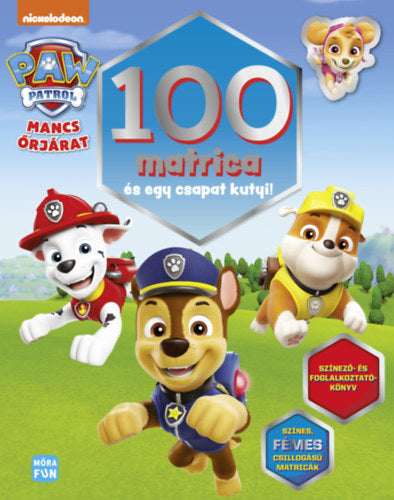 Mancs Őrjárat - 100 matrica és egy csapat kutyi! - 
