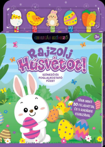 Ceruzás kifestő - Rajzolj húsvétot! - 