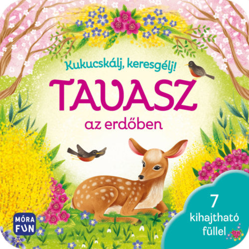 Kukucskálj, keresgélj! - Tavasz az erdőben - 7 kihajtható füllel - pop-up nélkül átalakítva - 