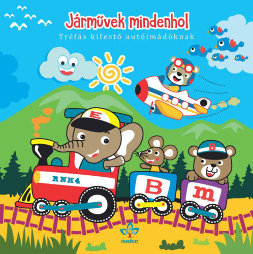 Járművek mindenhol - Tréfás kifestő autóimádóknak - 