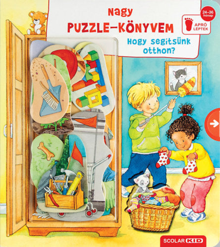 Nagy puzzle-könyvem - Hogy segítsünk otthon? - Mila Rulff