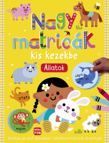 Nagy matricák kis kezekbe - Állatok - 