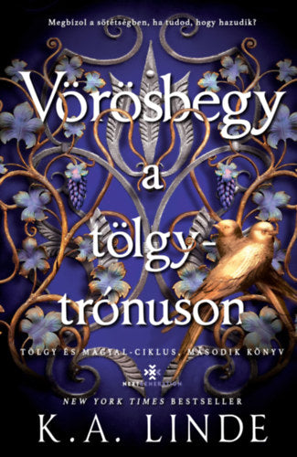 Vörösbegy a tölgytrónuson