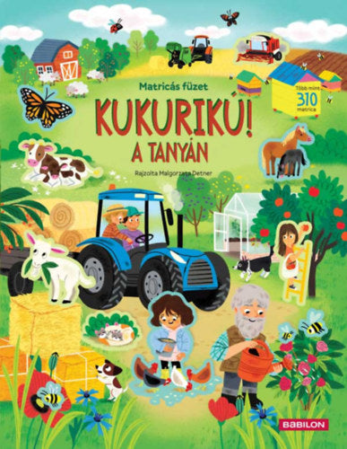 Kukurikú! A tanyán- Matricás füzet - Hannah, Joli