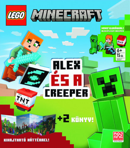 Lego Minecraft - Alex és a creeper