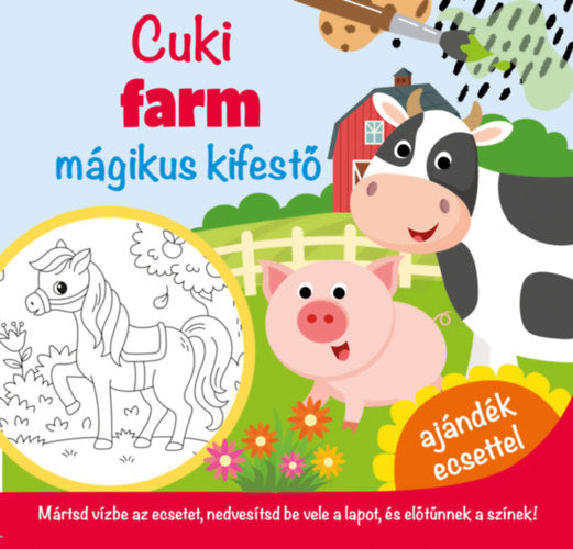 Cuki farm mágikus kifestő - 
