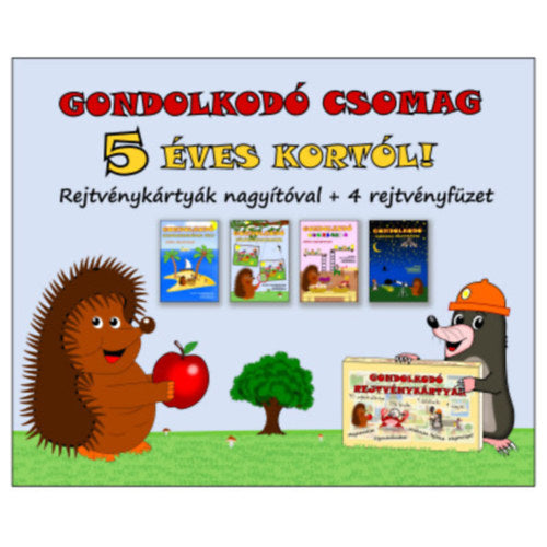 Gondolkodó csomag 5 éves kortól!