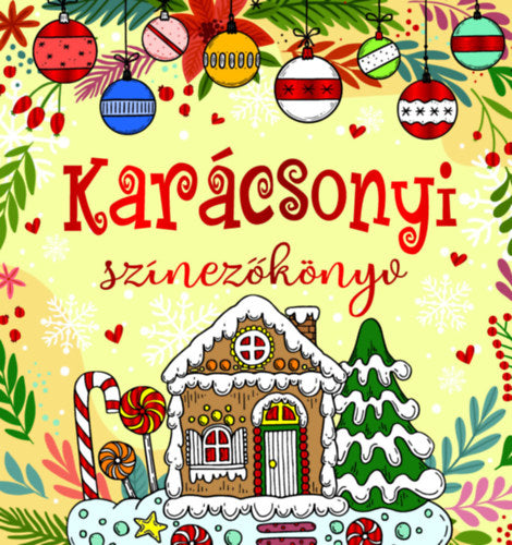 Karácsonyi színezőkönyv - 