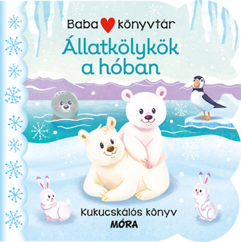 Babakönyvtár - Állatkölykök a hóban - 