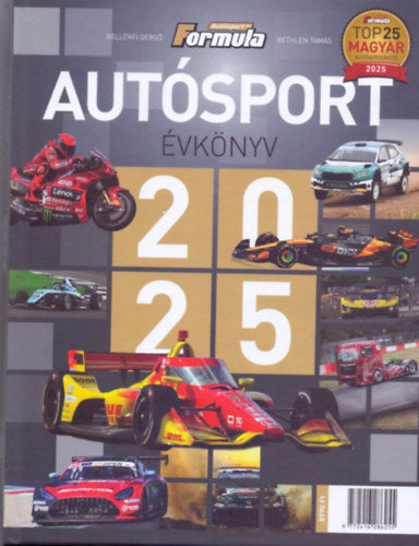 Autósport évkönyv 2025 - Bethlen Tamás, Gellérfi Gergő