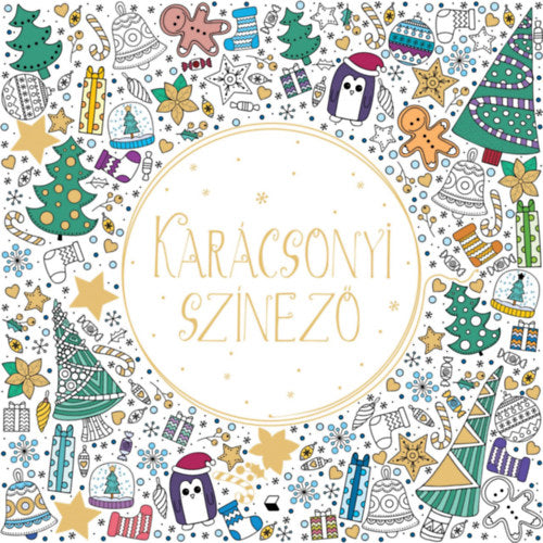 Karácsonyi színező - 