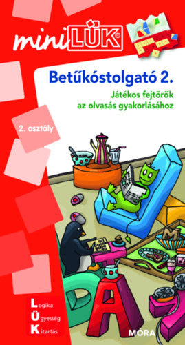 Betűkóstolgató 2. - Mini LÜK - Játékos fejtörők az olvasás gyakolásához LDI211 - 