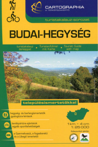 BUDAI-HEGYSÉG TURISTAKALAUZ 1:25 000 "SC"