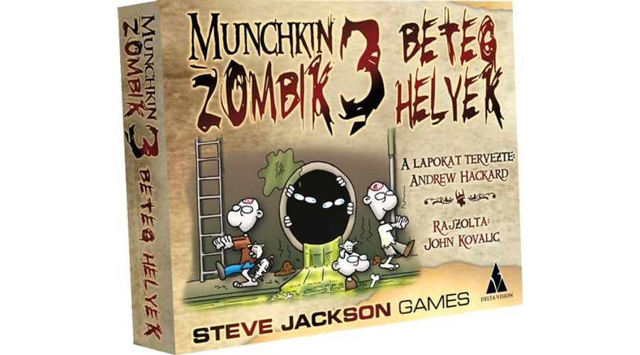 Munchkin Zombik 3 - Beteg helyek