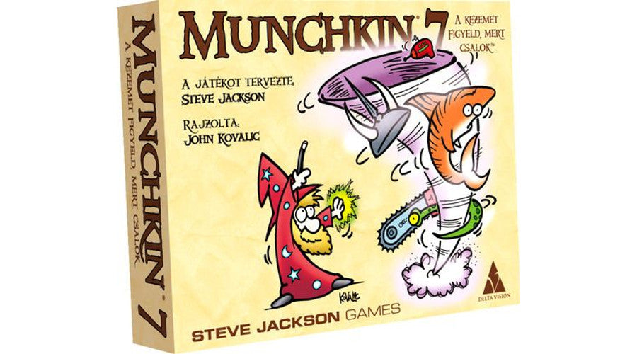 Munchkin 7 - A kezemet figyeld, mert csalok
